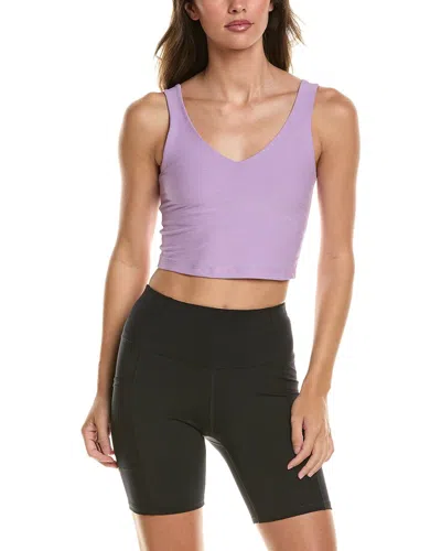 Beyond Yoga Spacedye Good Day Cropped Tank In Purple