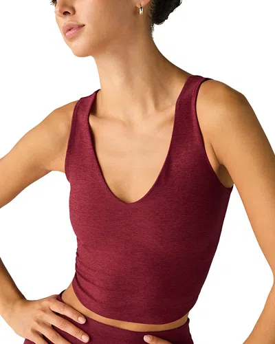 BEYOND YOGA SPACEDYE GOOD DAY CROPPED TANK TOP
