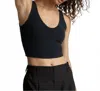Beyond Yoga Spacedye Always On Cropped Tank In Darkest Night