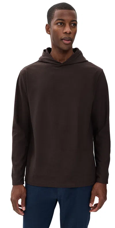 Beyond Yoga Spacedye Go-to Hoodie Dark Chocolate Heather In Brown
