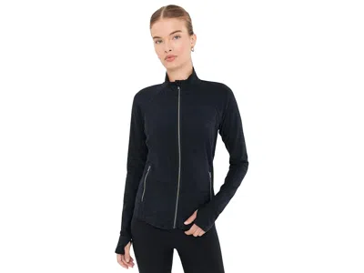 Beyond Yoga Spacedye High Definition Long Jacket Women's Jacket Darkest Night: Lg, Elastane/polyester