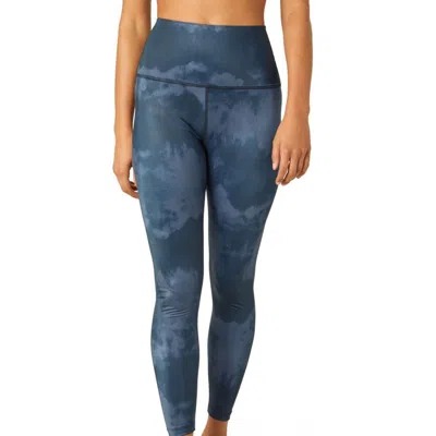 Beyond Yoga Spacedye High Waist Legging In Stellar Blue Cloud