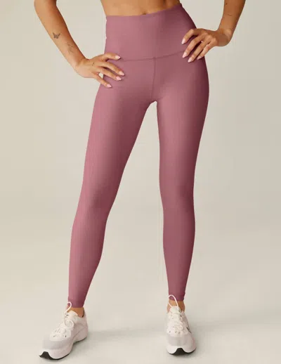 Beyond Yoga Spacedye High Waist Midi Legging In Orchid Blossom In Neutral