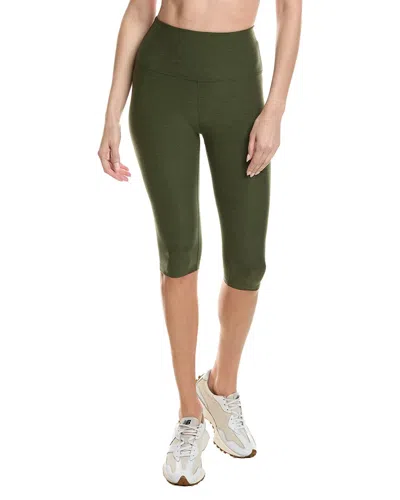 Beyond Yoga Spacedye High Waisted 14.25in Pedal Pusher Legging In Green