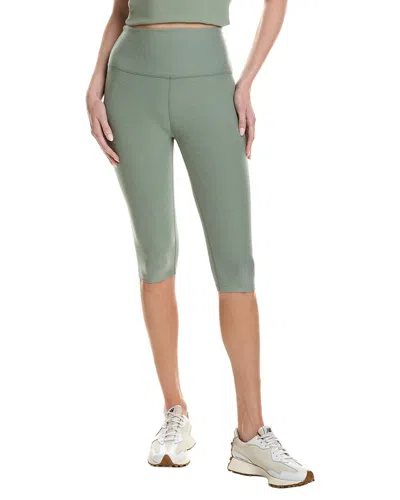 Beyond Yoga Spacedye High Waisted 14.25in Pedal Pusher Legging In Green