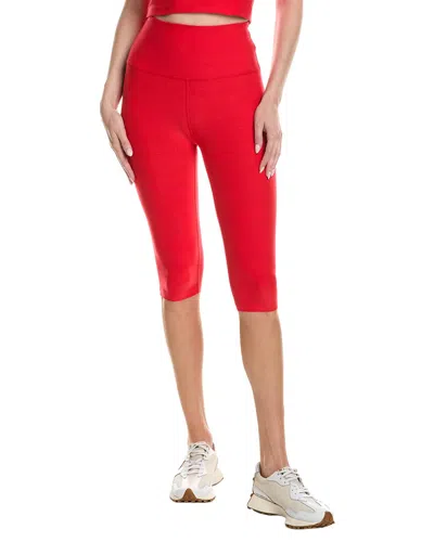 Beyond Yoga Spacedye High Waisted 14.25in Pedal Pusher Legging In Red