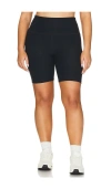 Beyond Yoga Spacedye At Your Leisure High Waisted Biker Short In Black