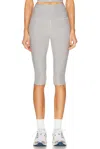 Beyond Yoga Spacedye High Waisted Pedal Pusher Legging In Gray