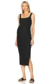BEYOND YOGA SPACEDYE ICON MIDI MATERNITY DRESS