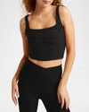 Beyond Yoga Featherweight Let It Grow Racerback Maternity Tank In Darkest Night In Darkest Night