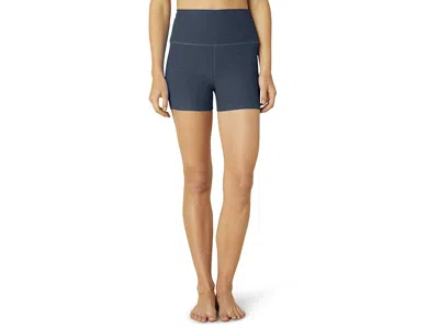 Beyond Yoga Spacedye Keep Pace 3 Shorts In Blue