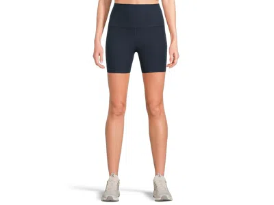 Beyond Yoga Spacedye Keep Pace 5 Pocket Shorts In Blue