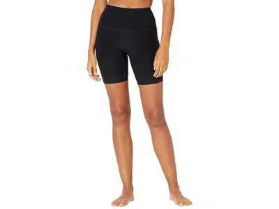 Beyond Yoga Spacedye Keep Pace 7 Pocket Short Women's Shorts Darkest Night: 2xs (us Women's 0-2) 7, Polyester/sp In Black