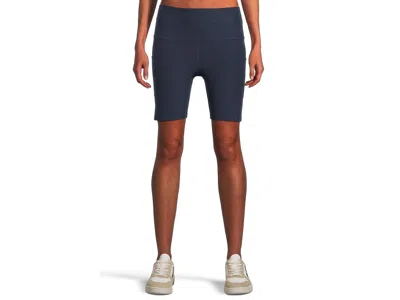 Beyond Yoga Spacedye Keep Pace 7 Pocket Short Women's Shorts Nocturnal Navy: Xs (us Women's 2-4) 7, Polyester/sp In Blue