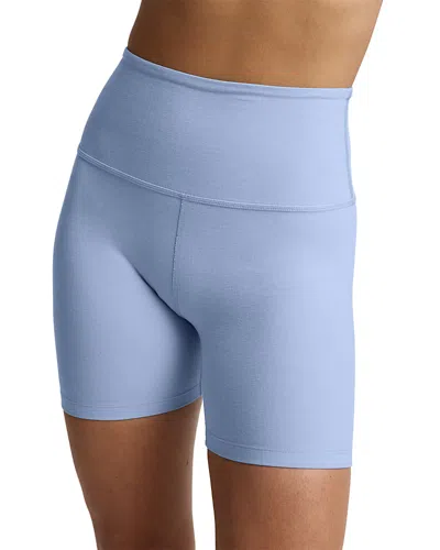 Beyond Yoga Spacedye Keep Pace Bike Shorts In Blue