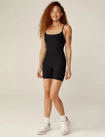 Beyond Yoga Spacedye Keep Pace Biker Jumpsuit In Black