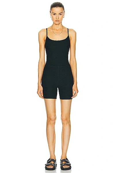 Beyond Yoga Spacedye Keep Pace Biker Jumpsuit In Darkest Night