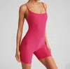 Beyond Yoga Spacedye Keep Pace Biker Jumpsuit In Vivid Pink Heather