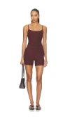 Beyond Yoga Spacedye Keep Pace Biker Romper