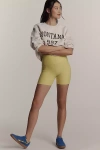 Beyond Yoga Spacedye Keep Pace Biker Shorts In Green