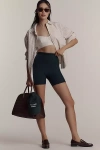 Beyond Yoga Spacedye Keep Pace Biker Shorts In Green