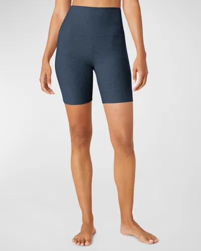 BEYOND YOGA SPACEDYE KEEP PACE BIKER SHORTS