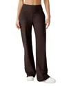 Beyond Yoga Spacedye Laid Back Pants In Brown