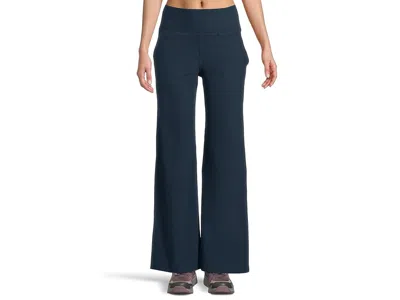 Beyond Yoga Spacedye Laid Back Wide Leg Pants In Blue