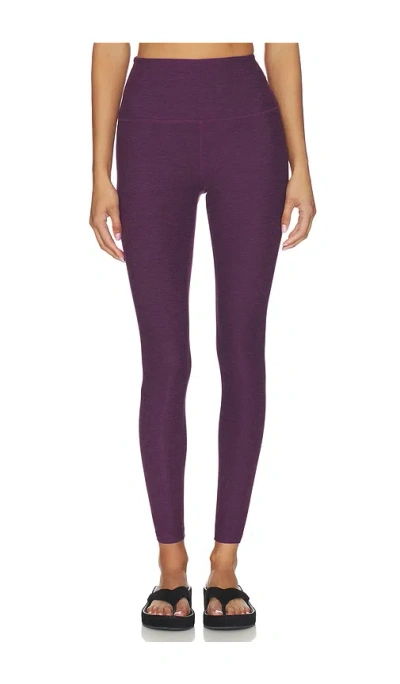Beyond Yoga Spacedye Leggings In Purple