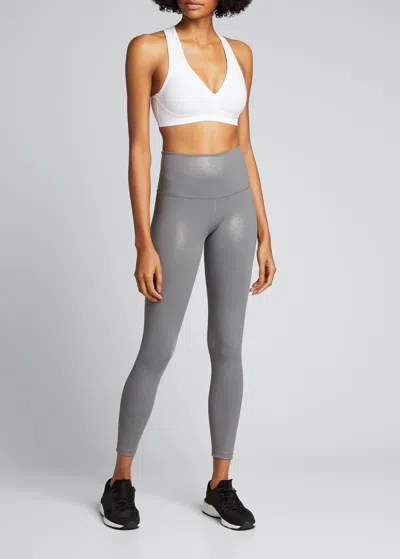 Beyond Yoga Spacedye Lift Your Spirits Active Bra In White