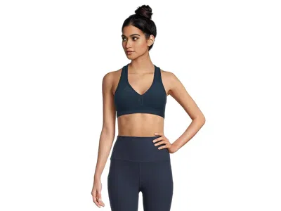 Beyond Yoga Spacedye Lift Your Spirits Medium Support Bra In Blue