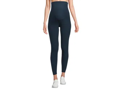 Beyond Yoga Spacedye Love The Bump Maternity Midi Leggings In Blue