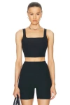 Beyond Yoga Featherweight Let It Grow Racerback Maternity Tank In Darkest Night In Darkest Night