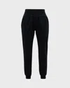 Beyond Yoga Spacedye Midi Jogger In Black
