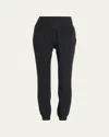 Beyond Yoga Spacedye Midi Jogger In Black