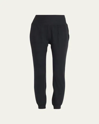 Beyond Yoga Spacedye Midi Jogger In Black