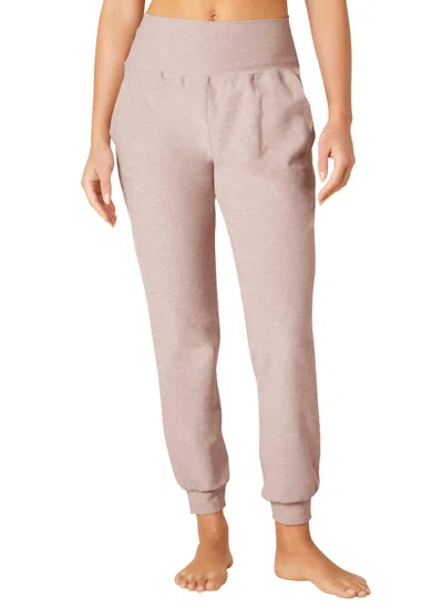 Beyond Yoga Spacedye Midi Jogger In Chai In Brown