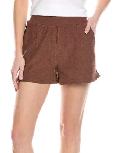 Beyond Yoga Spacedye Move Up 3in Short In Brown
