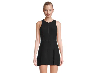 Beyond Yoga Spacedye Move Up Mini Dress In Black