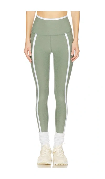 BEYOND YOGA SPACEDYE NEW MOVES HIGH WAISTED MIDI LEGGING