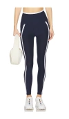 Beyond Yoga Spacedye New Moves Midi Leggings In Navy