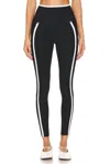 Beyond Yoga Top Line Midi Legging In Darkest Night In Multi