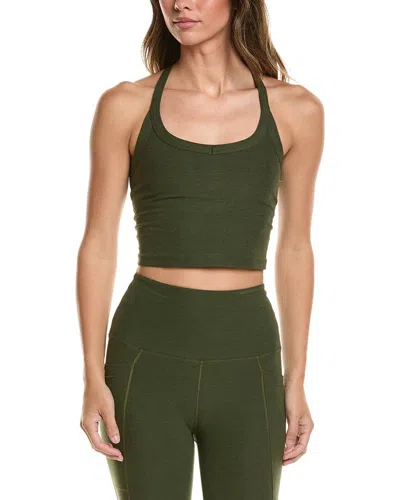 Beyond Yoga Spacedye On The Up Cropped Tank In Green