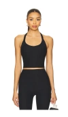 Beyond Yoga Spacedye On The Up Cropped Tank Top In Black
