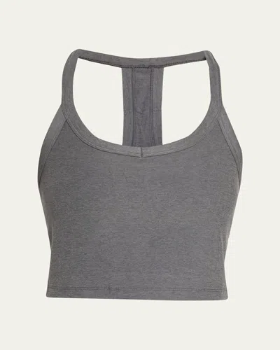 Beyond Yoga Spacedye On The Up Cropped Tank Top In Animal Print