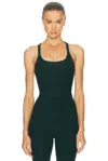 Beyond Yoga Spacedye On The Up Cropped Tank Top In Green