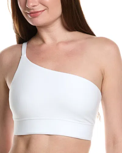Beyond Yoga Spacedye The Bold Shoulder Cropped Tan In White
