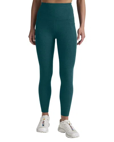 Beyond Yoga Spacedye Out Of Pocket High Waist Midi 24in Legging In Green