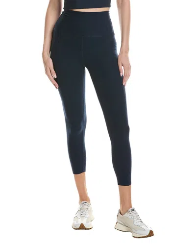 Beyond Yoga Spacedye Out Of Pocket High Waisted Capri Legging In Black