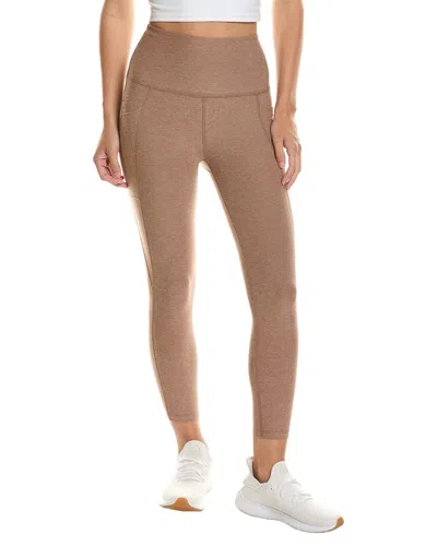 Beyond Yoga Spacedye Out Of Pocket High Waisted Capri Legging In Animal Print